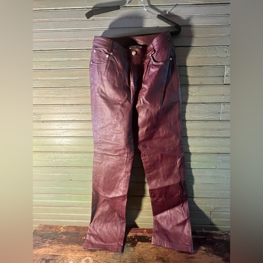 Leather pants